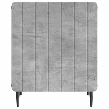 Nachttisch Betongrau 43 x 34,5 x 52 cm Holzwerkstoff