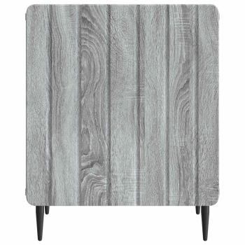 Nachttisch Sonoma-Grau 43 x 34,5 x 52 cm Holzwerkstoff