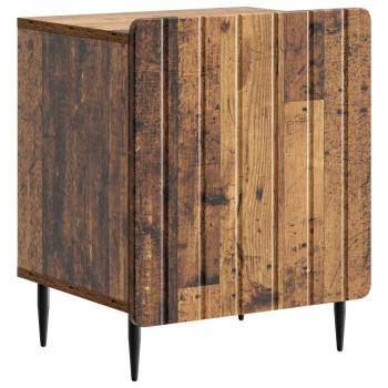 Nachttisch 2 Stk. Altholz 43 x 34,5 x 52 cm Holzwerkstoff