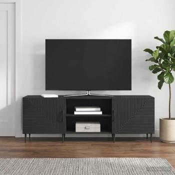 ARDEBO.de - TV-Schränk 150 x 31 x 50 cm Schwarz Holzwerkstoff