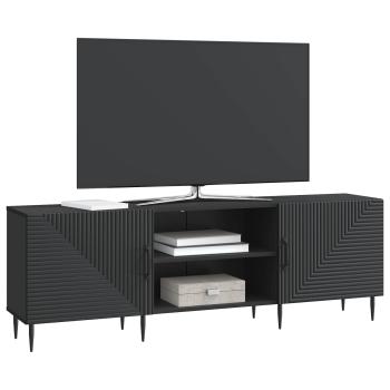 TV-Schränk 150 x 31 x 50 cm Schwarz Holzwerkstoff