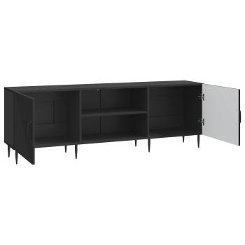 TV-Schränk 150 x 31 x 50 cm Schwarz Holzwerkstoff