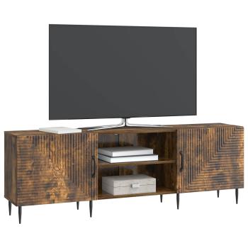 TV-Schränk 150 x 31 x 50 cm Räuchereiche Holzwerkstoff