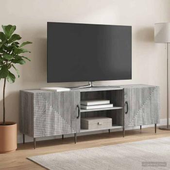 ARDEBO.de - TV-Schränk 150 x 31 x 50 cm Sonoma-Grau Holzwerkstoff