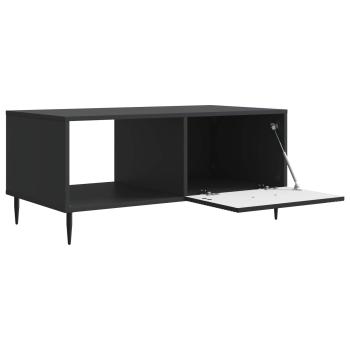Couchtisch Schwarz 90 x 50 x 40 cm Holzwerkstoff