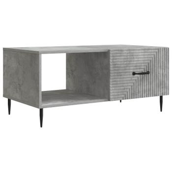 Couchtisch Betongrau 90 x 50 x 40 cm Holzwerkstoff
