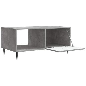 Couchtisch Betongrau 90 x 50 x 40 cm Holzwerkstoff