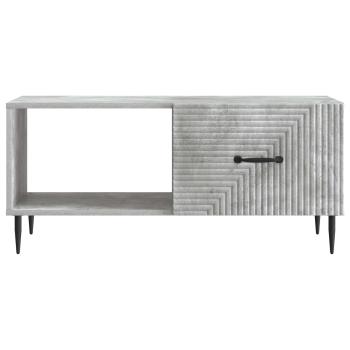 Couchtisch Betongrau 90 x 50 x 40 cm Holzwerkstoff