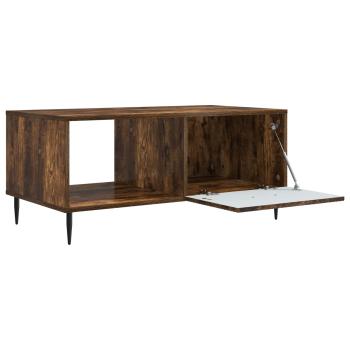 Couchtisch Geräucherte Eiche 90 x 50 x 40 cm Holzwerkstoff