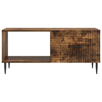 Couchtisch Geräucherte Eiche 90 x 50 x 40 cm Holzwerkstoff