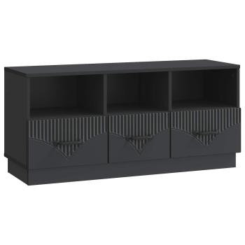 TV-Schränk Schwarz 102 x 34,5 x 47 cm Holzwerkstoff