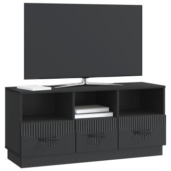 TV-Schränk Schwarz 102 x 34,5 x 47 cm Holzwerkstoff