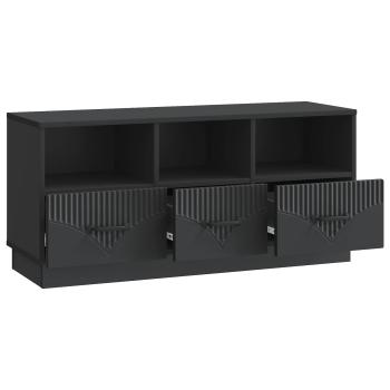TV-Schränk Schwarz 102 x 34,5 x 47 cm Holzwerkstoff