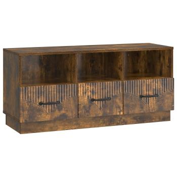 TV-Schränk Geräucherte Eiche 102 x 34,5 x 47 cm Holzwerkstoff