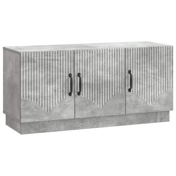 TV-Schränk Betongrau 99 x 34,5 x 47 cm Holzwerkstoff