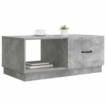 Couchtisch Betongrau 90 x 50 x 37 cm Holzwerkstoff