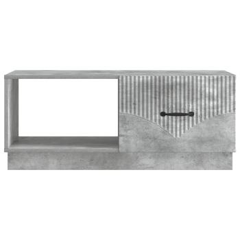 Couchtisch Betongrau 90 x 50 x 37 cm Holzwerkstoff