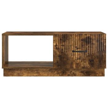 Couchtisch Räuchereiche 90 x 50 x 37 cm Holzwerkstoff