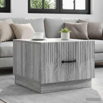ARDEBO.de - Couchtisch Sonoma-Grau 49 x 50 x 37 cm Holzwerkstoff
