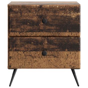 Nachttisch Altholz 43 x 34,5 x 47,5 cm Holzwerkstoff