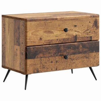 Nachttisch Altholz 62 x 34,5 x 47,5 cm Holzwerkstoff