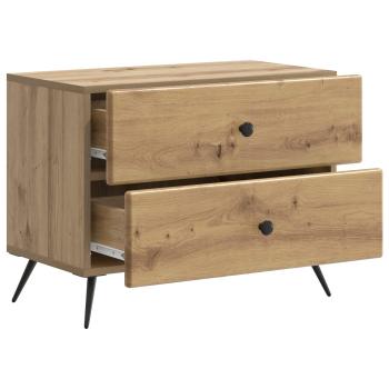 Nachttisch Artisan-Eiche 62 x 34,5 x 47,5 cm Holzwerkstoff