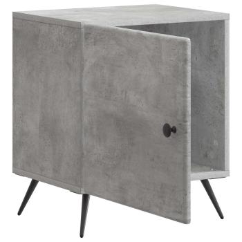 Nachttisch Betongrau 43 x 34,5 x 50 cm Holzwerkstoff
