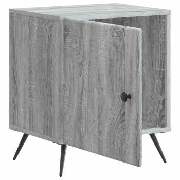 Nachttisch Graues Sonoma 43 x 34,5 x 50 cm Holzwerkstoff