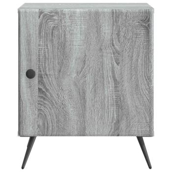 Nachttisch Graues Sonoma 43 x 34,5 x 50 cm Holzwerkstoff