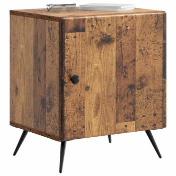 Nachttisch 2 Stk. Altholz 43 x 34,5 x 50 cm Holzwerkstoff