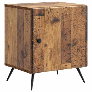 Nachttisch 2 Stk. Altholz 43 x 34,5 x 50 cm Holzwerkstoff