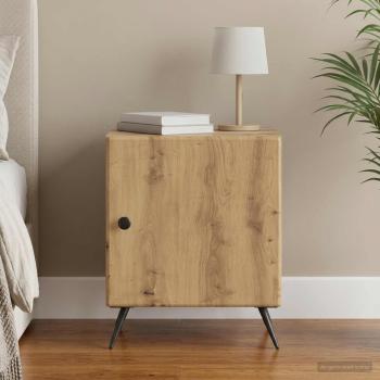 ARDEBO.de - Nachttisch Artisan-Eiche 43 x 34,5 x 50 cm Holzwerkstoff