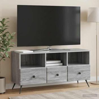 ARDEBO.de - TV-Schränk Graues Sonoma 102 x 34,5 x 50 cm Holzwerkstoff