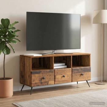 ARDEBO.de - TV-Schränk Altholz 102 x 34,5 x 50 cm Holzwerkstoff