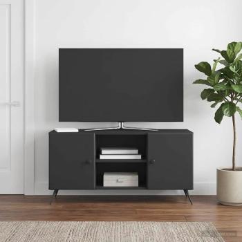 ARDEBO.de - TV-Schränk Schwarz 102 x 34,5 x 50 cm Holzwerkstoff