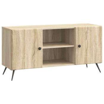 TV-Schränk 102 x 34,5 x 50 cm Sonoma-Eiche Holzwerkstoff