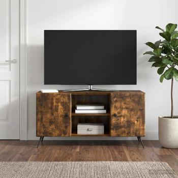 TV-Schränk 102 x 34,5 x 50 cm Räuchereiche Holzwerkstoff