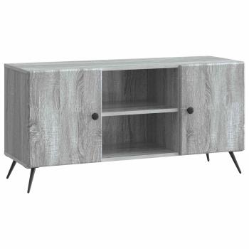 TV-Schränk 102 x 34,5 x 50 cm Sonoma-Grau Holzwerkstoff