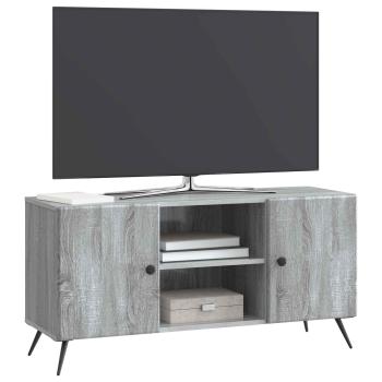 TV-Schränk 102 x 34,5 x 50 cm Sonoma-Grau Holzwerkstoff