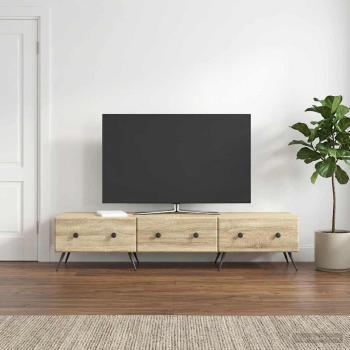 ARDEBO.de - TV-Schränk Sonoma-Eiche 147 x 34,5 x 30 cm Holzwerkstoff
