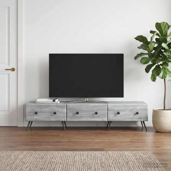 ARDEBO.de - TV-Schränk Graues Sonoma 147 x 34,5 x 30 cm Holzwerkstoff