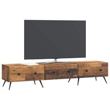 TV-Schränk Altholz 147 x 34,5 x 30 cm Holzwerkstoff