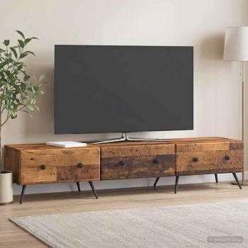 TV-Schränk Altholz 147 x 34,5 x 30 cm Holzwerkstoff