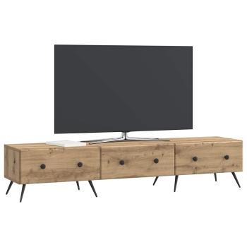 TV-Schränk 147 x 34,5 x 30 cm Artisan-Eiche Holzwerkstoff