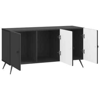 TV-Schränk Schwarz 99 x 34,5 x 50 cm Holzwerkstoff
