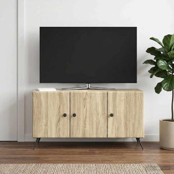 ARDEBO.de - TV-Schränk Sonoma-Eiche 99 x 34,5 x 50 cm Holzwerkstoff
