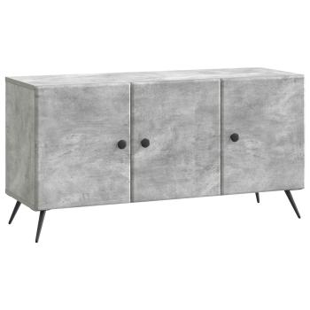 TV-Schränk Betongrau 99 x 34,5 x 50 cm Holzwerkstoff