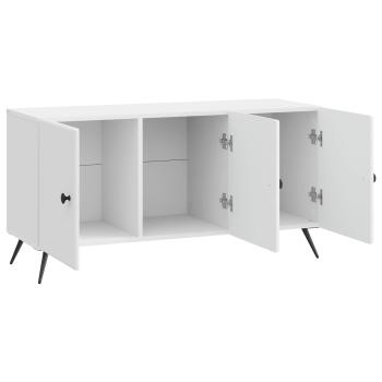 TV-Schränk Hochglanz Weiß 99 x 34,5 x 50 cm Holzwerkstoff