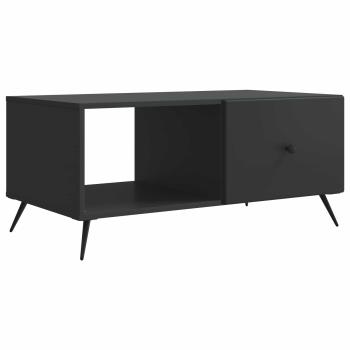Couchtisch Schwarz 90 x 50 x 40 cm Holzwerkstoff