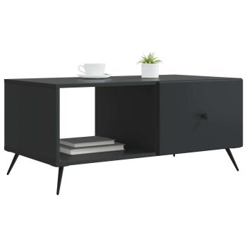 Couchtisch Schwarz 90 x 50 x 40 cm Holzwerkstoff